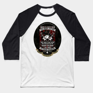 US Veteran I Served MY Country for My Kids Baseball T-Shirt